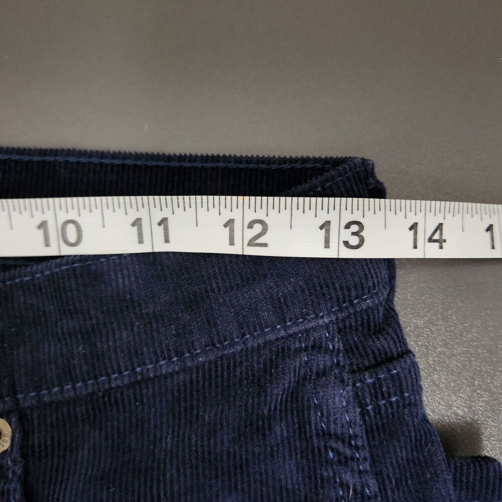 GAP Women's Blue Vintage Slim High Rise Corduroy Pants Size 25R - Picture 7 of 9